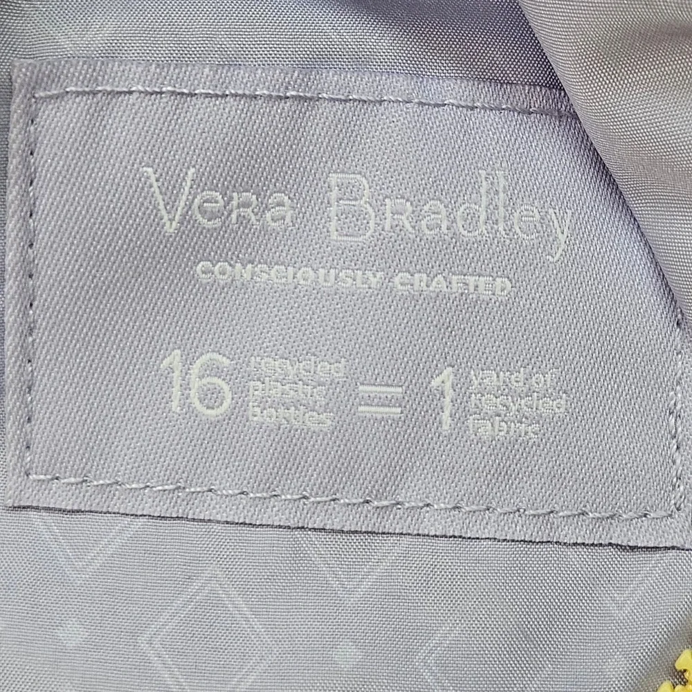 Vera Bradley Yellow‎ Wildflower Floral Sling Backpack Crossbody Bag Canvas